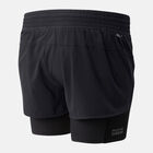 WS01241 2 in 1 Short Running Shorts