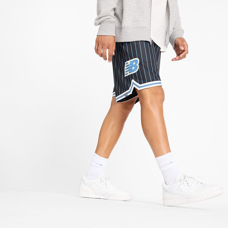 MS44588 Hoops Printed Mesh Shorts