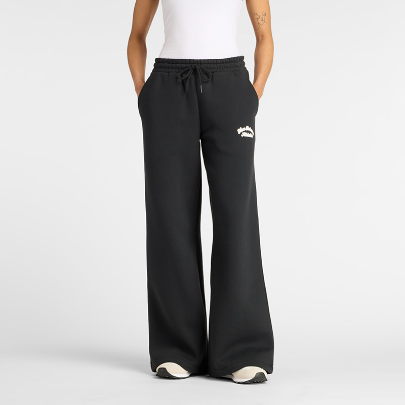 WP53902 Fleece Wide Leg Pants