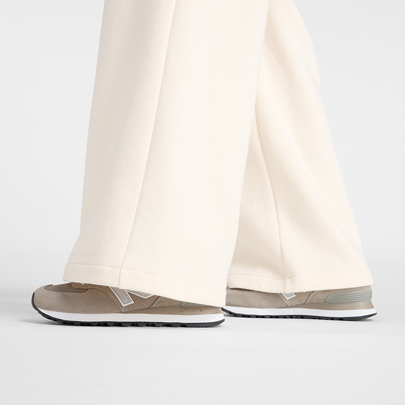 WP53902 Fleece Wide Leg Pants image number null