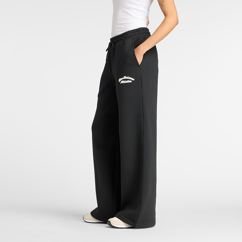 WP53902 Fleece Wide Leg Pants image number null