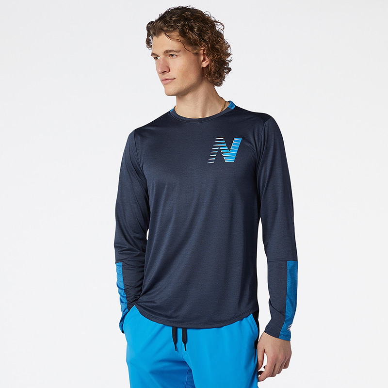 MT13239 חולצת ריצה שרוול ארוך בצבע צבעוני 