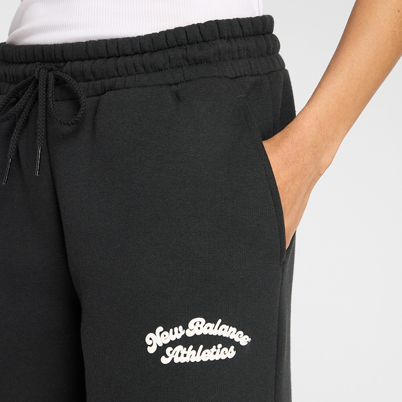 WP53902 Fleece Wide Leg Pants image number null