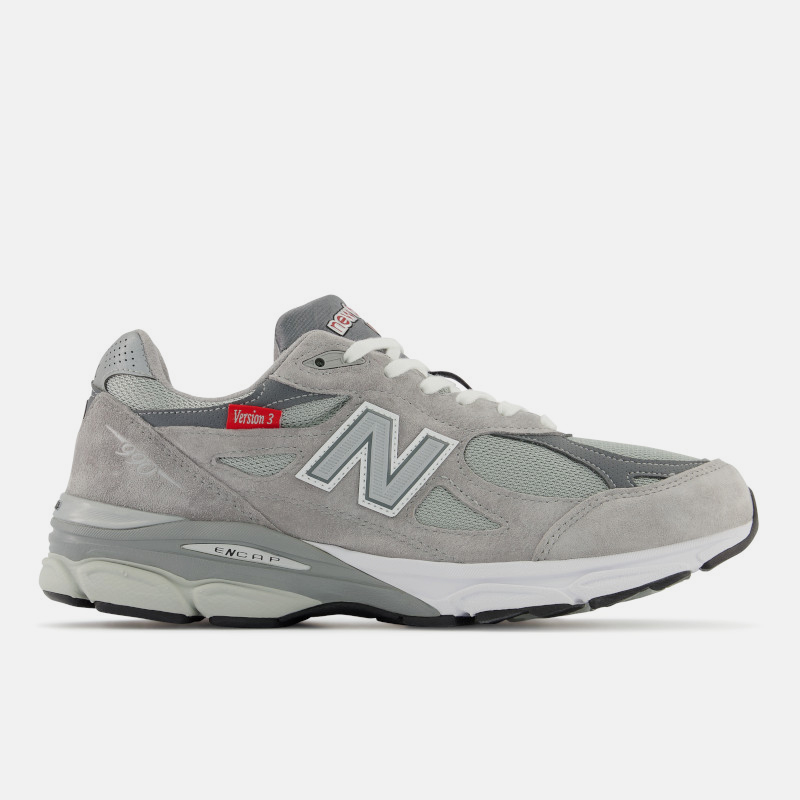 Made in US 990V3 נעלי אופנה בצבע אפור 