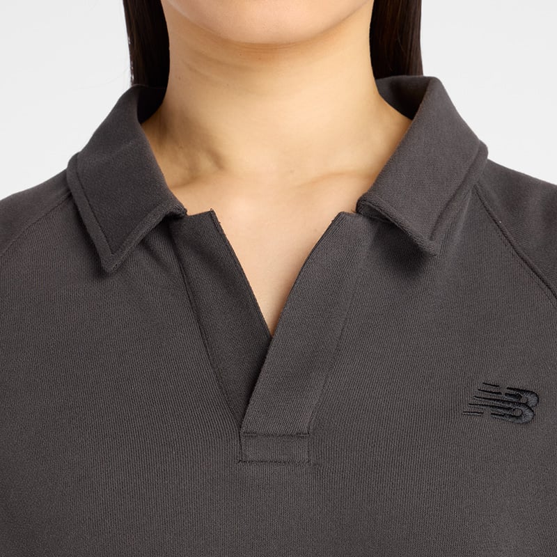 WT611044 חולצת פולו פליז דק image number null