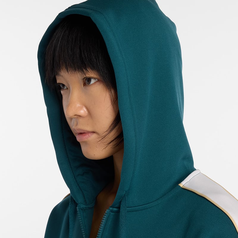 WJ61B759 ג'קט קפוצ'ון פסים image number null